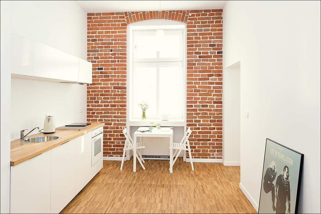 Ferienwohnung Terra Studio Dworcowa Breslau Exterior foto