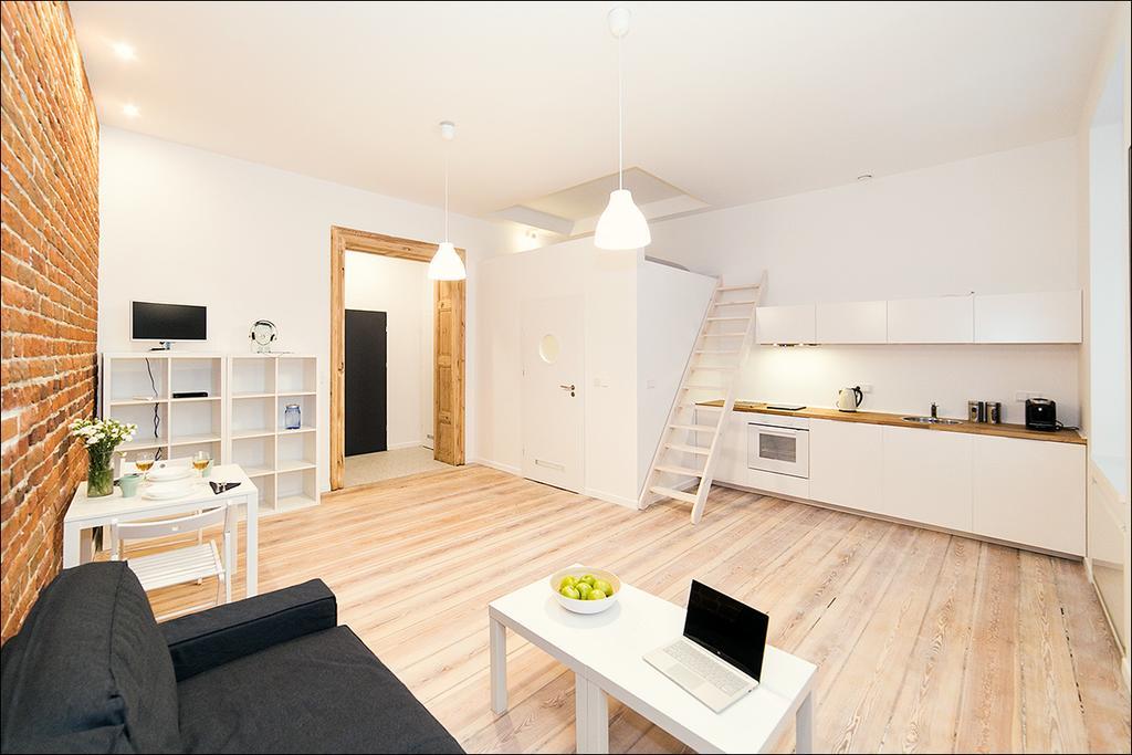 Ferienwohnung Terra Studio Dworcowa Breslau Exterior foto