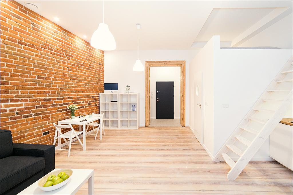 Ferienwohnung Terra Studio Dworcowa Breslau Exterior foto